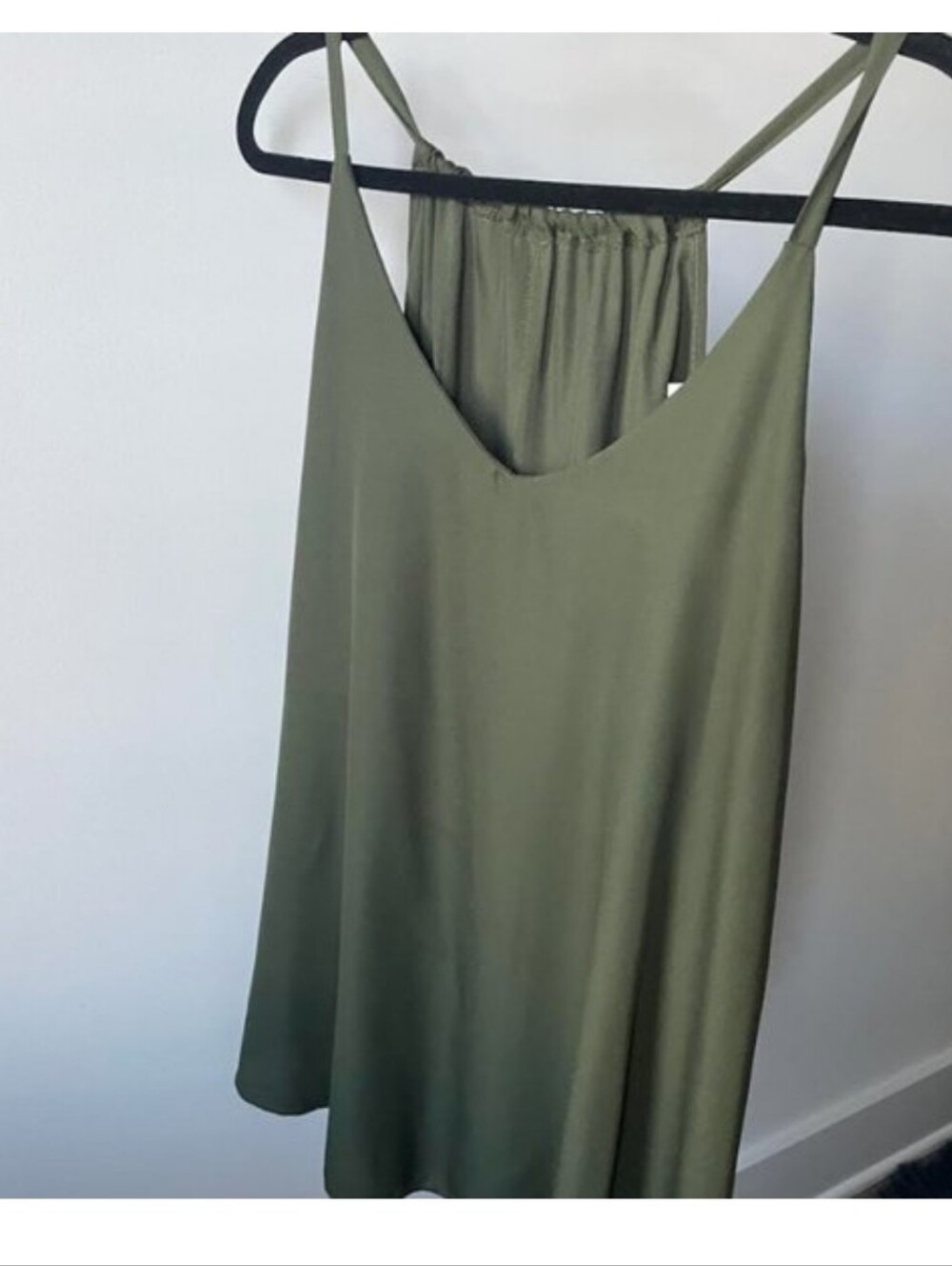 Olive Green Chic Soul Going Coastal Tank, Size 3X